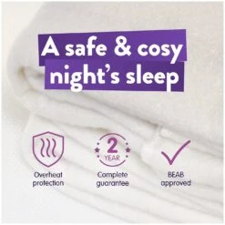 Slumberdown Essentials Electric Underblanket - Small Double 23 Slumberdown Essentials Electric Underblanket - Small Double -Habitat 9169131 R Z011A