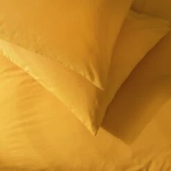 Habitat Stonewashed Cotton Plain Mustard Bedding Set -Double 15 Habitat Stonewashed Cotton Plain Mustard Bedding Set -Double -Habitat 9189252 R Z004C