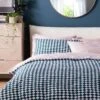Habitat Cotton Scallop Teal Reversible Bedding Set-Superking 2 Habitat Cotton Scallop Teal Reversible Bedding Set-Superking -Habitat 9207938 R Z001A