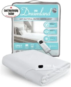 Dreamland Antibacterial Heated Underblanket - Single 20 Dreamland Antibacterial Heated Underblanket - Single -Habitat 9231856 R Z009A
