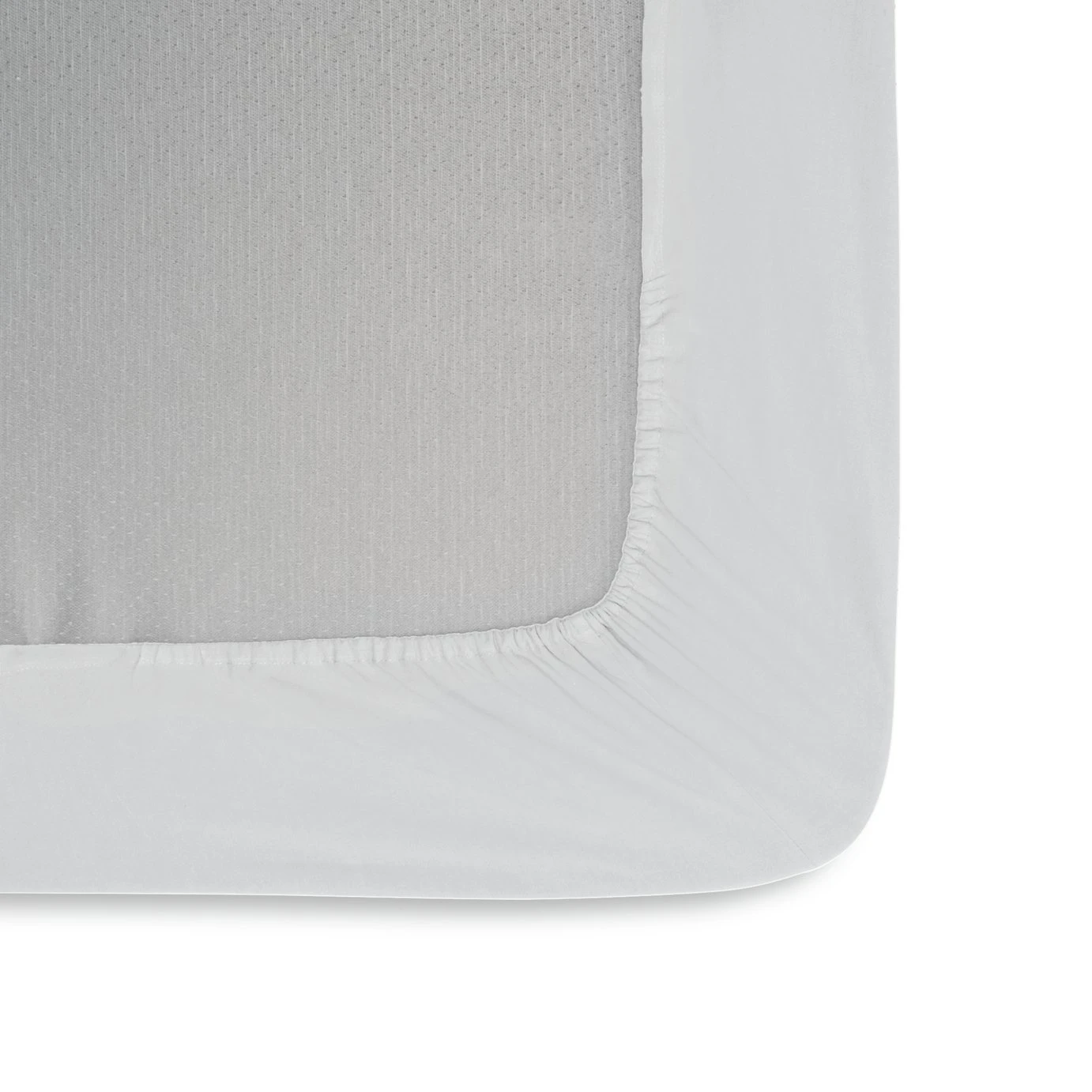 Habitat Washed Plain White Fitted Sheet - Single 4 Habitat Washed Plain White Fitted Sheet - Single - Image 2