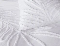 Habitat Cotton Tufted Leaf White Bedding Set - Double 9 Habitat Cotton Tufted Leaf White Bedding Set - Double -Habitat 9328587 R Z003A