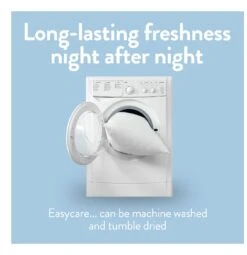 Slumberdown Summer Cool Medium Support Pillow - 2 Pack -Habitat 9378757 R Z008A