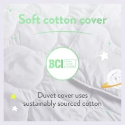 Slumberdown Anti Bacterial 4 Tog Kids Duvet - Toddler -Habitat 9379385 R Z003A