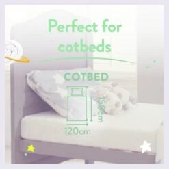 Slumberdown Anti Bacterial 4 Tog Kids Duvet - Toddler -Habitat 9379385 R Z012A