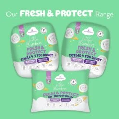 Slumberdown Anti Bacterial 4 Tog Kids Duvet - Toddler -Habitat 9379385 R Z016A