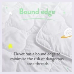 Slumberdown Anti Bacterial 4.5 Tog Kids Duvet - Single -Habitat 9379392 R Z010A