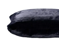 Habitat Plain Faux Fur Cushion - Navy - 43x43cm 9 Habitat Plain Faux Fur Cushion - Navy - 43x43cm -Habitat 9393804 R Z004A