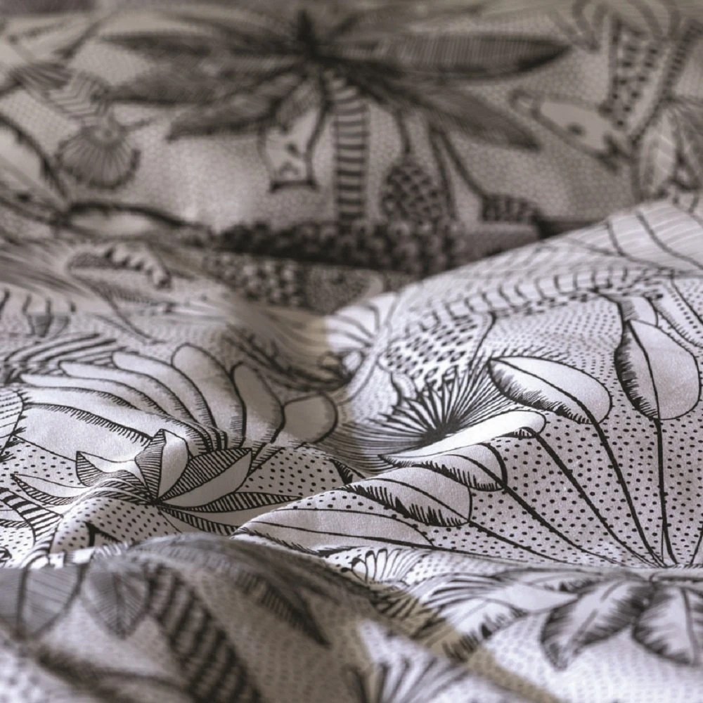 Habitat Cotton Jungle Black & White Bedding Set - Single 9 Habitat Cotton Jungle Black & White Bedding Set - Single - Image 7
