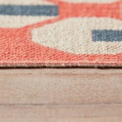 Habitat Octo Flatweave Cotton Rug - Pink - 120x180cm 10 Habitat Octo Flatweave Cotton Rug - Pink - 120x180cm -Habitat 9431089 R Z002C