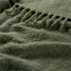 Habitat Faux Mohair Throw - Sage Green - 125x150cm 7 Habitat Faux Mohair Throw - Sage Green - 125x150cm -Habitat 9438776 R Z002A