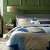 Habitat Geo Blue & Cream Bedding Set - Single 1 Habitat Geo Blue & Cream Bedding Set - Single -Habitat 9441897 R Z001A