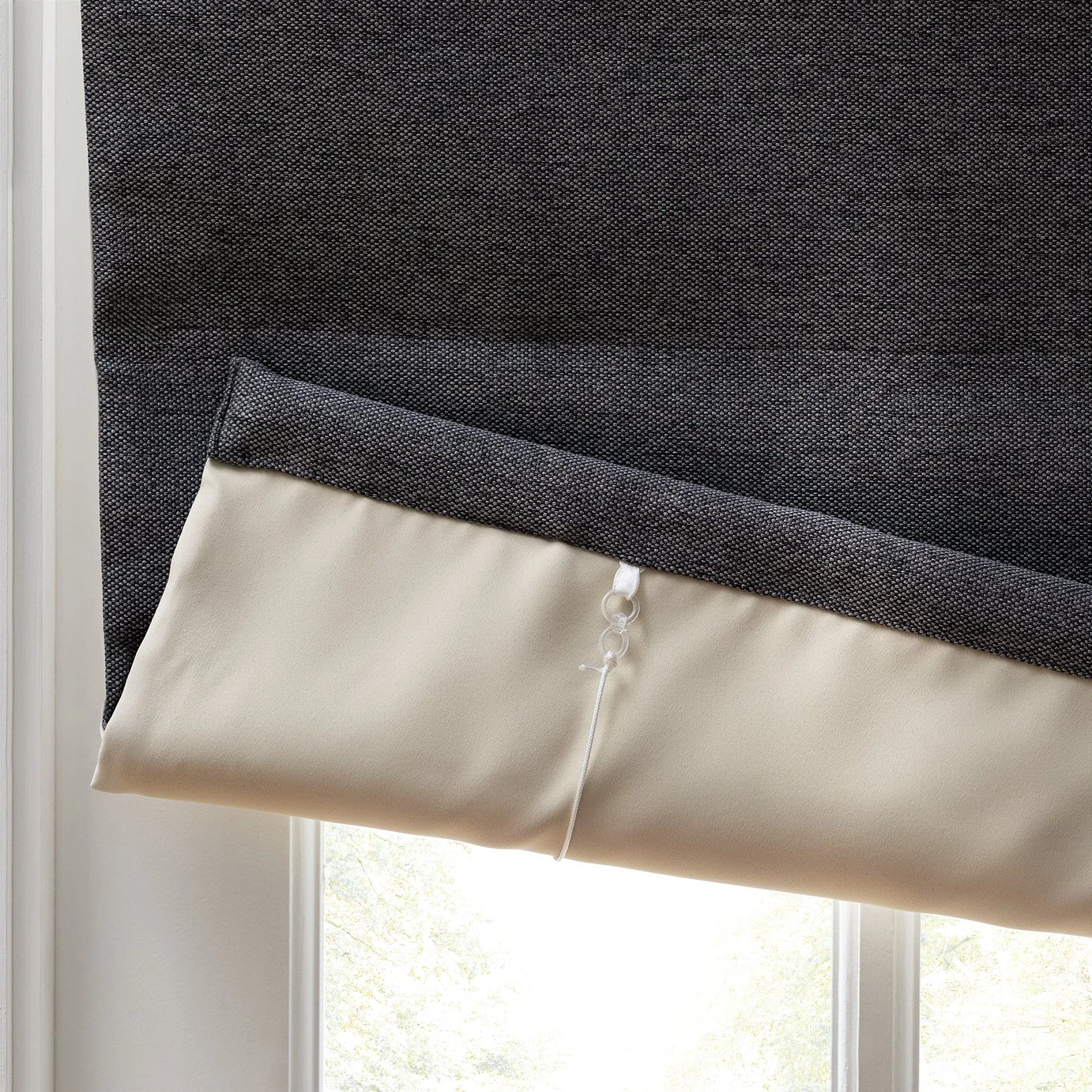 Habitat Blackout Plain Roman Blind - Slate Grey - 3ft 6 Habitat Blackout Plain Roman Blind - Slate Grey - 3ft - Image 4