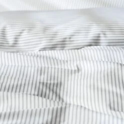Habitat Stripe White & Grey Bedding Set - Single 13 Habitat Stripe White & Grey Bedding Set - Single -Habitat 9507937 R Z005A