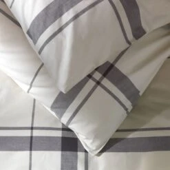 Habitat Cotton Yarn Dye Check Cream Bedding Set - Double 11 Habitat Cotton Yarn Dye Check Cream Bedding Set - Double -Habitat 9511655 R Z003A