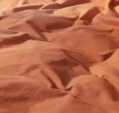 Habitat Cotton Linen Plain Rust Bedding Set - Double 13 Habitat Cotton Linen Plain Rust Bedding Set - Double -Habitat 9513914 R Z005A