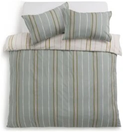 Habitat 180TC Sage Stripe Green Bedding Set - Single 14 Habitat 180TC Sage Stripe Green Bedding Set - Single -Habitat 9524570 R Z004A