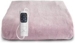 Dreamland Snuggle Up Pink Heated Throw - Large -Habitat 9528332 R Z008A