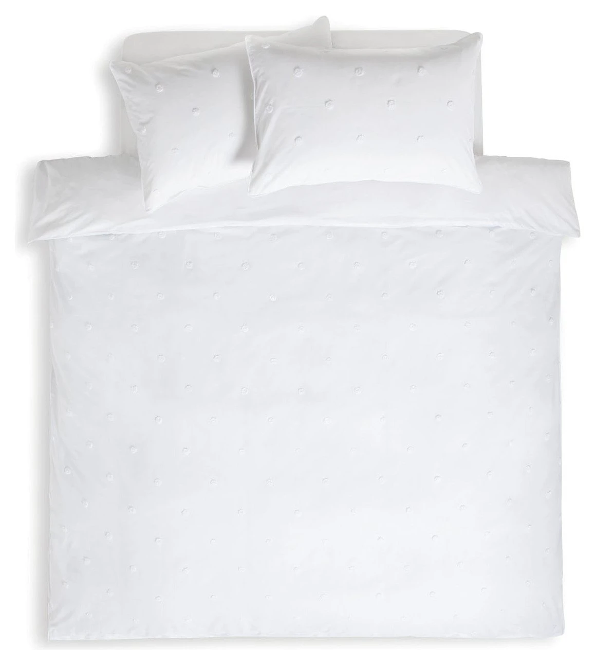 Habitat Tufted Spot White Bedding Set - Single 5 Habitat Tufted Spot White Bedding Set - Single - Image 3