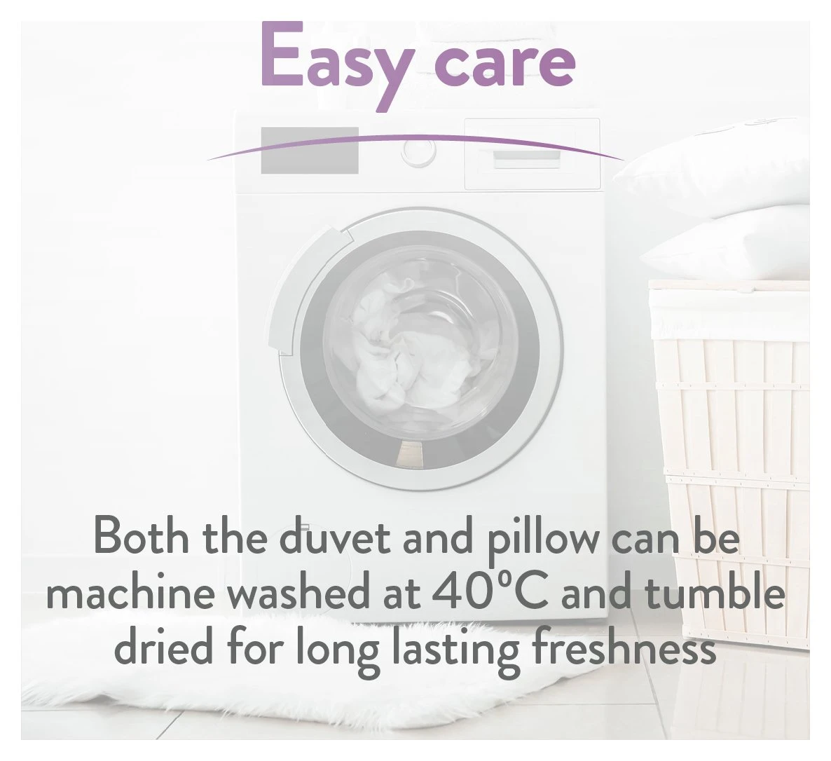 Slumberdown Duvet Days 10.5 Tog Duvet And Pillow Set -Single 13 Slumberdown Duvet Days 10.5 Tog Duvet And Pillow Set -Single - Image 11