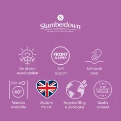 Slumberdown Duvet Days 10.5 Tog Duvet And Pillow Set -Single 27 Slumberdown Duvet Days 10.5 Tog Duvet And Pillow Set -Single -Habitat 9554911 R Z014A