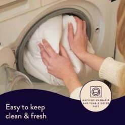 Dreamland Organic Cotton Warming Mattress Protector-Single -Habitat 9560321 R Z008A