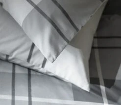 Habitat Check Charcoal Grey Bedding Set - Single 15 Habitat Check Charcoal Grey Bedding Set - Single -Habitat 9561155 R Z003A