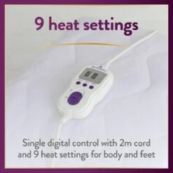 Slumberdown Perfectly Warm Luxury Electric Blanket - Single 21 Slumberdown Perfectly Warm Luxury Electric Blanket - Single -Habitat 9564516 R Z003A