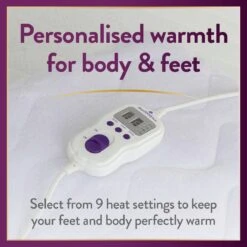 Slumberdown Perfectly Warm Luxury Electric Blanket - Single 22 Slumberdown Perfectly Warm Luxury Electric Blanket - Single -Habitat 9564516 R Z004A