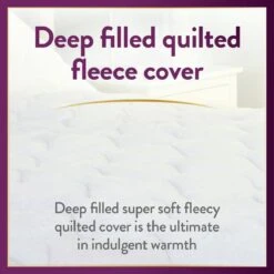 Slumberdown Perfectly Warm Luxury Electric Blanket - Single 25 Slumberdown Perfectly Warm Luxury Electric Blanket - Single -Habitat 9564516 R Z007A