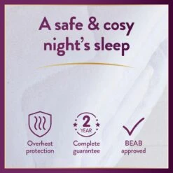 Slumberdown Perfectly Warm Luxury Electric Blanket - Single 30 Slumberdown Perfectly Warm Luxury Electric Blanket - Single -Habitat 9564516 R Z012A