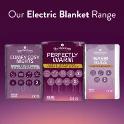 Slumberdown Perfectly Warm Luxury Electric Blanket - Single 32 Slumberdown Perfectly Warm Luxury Electric Blanket - Single -Habitat 9564516 R Z014A