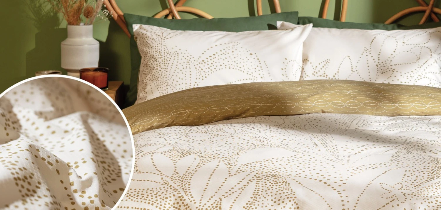 Habitat Cotton Floral Dobby Brown Bedding Set - Single 8 Habitat Cotton Floral Dobby Brown Bedding Set - Single - Image 6