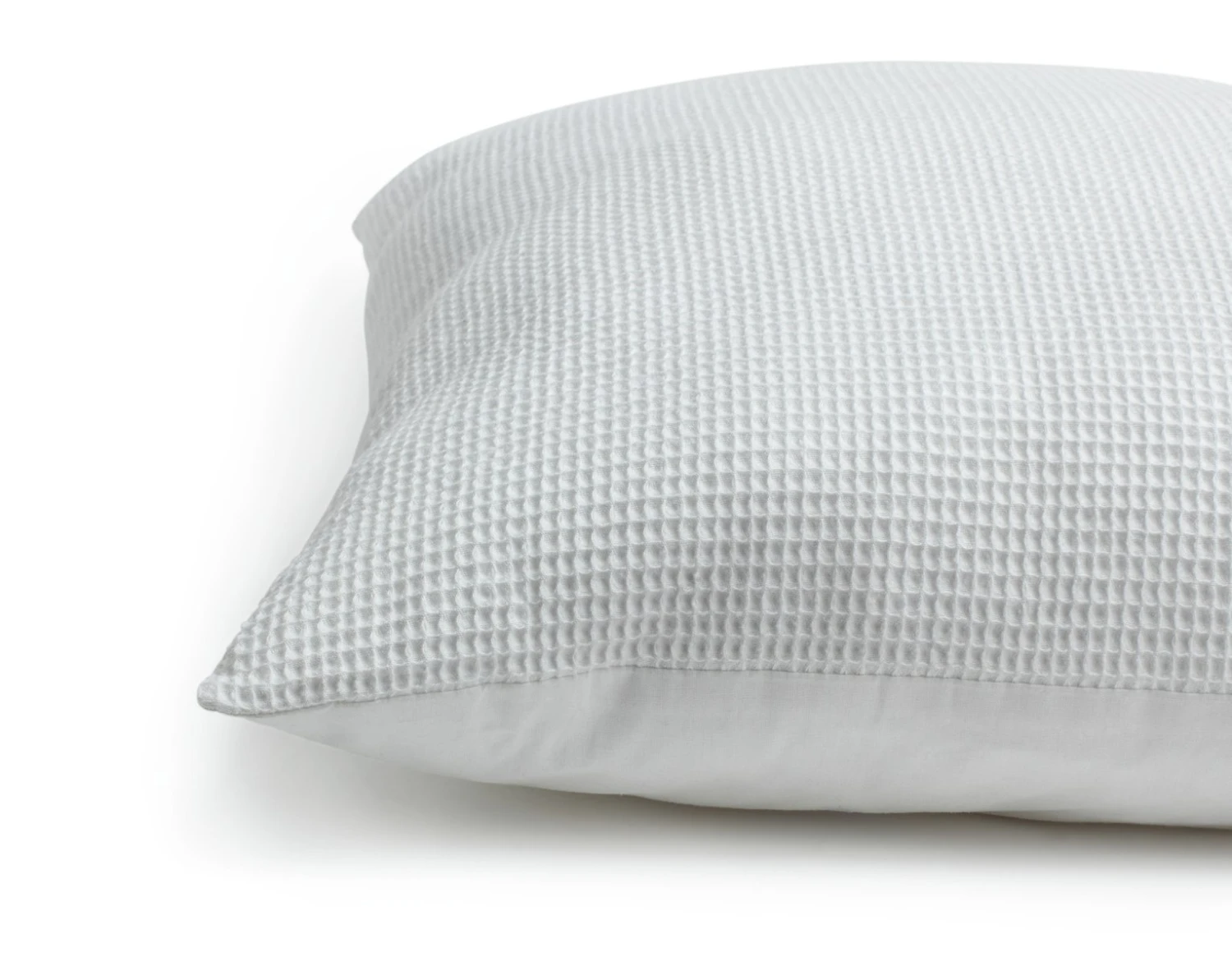 Habitat Waffle Patterned Cushion - White - 59x59cm 7 Habitat Waffle Patterned Cushion - White - 59x59cm - Image 5