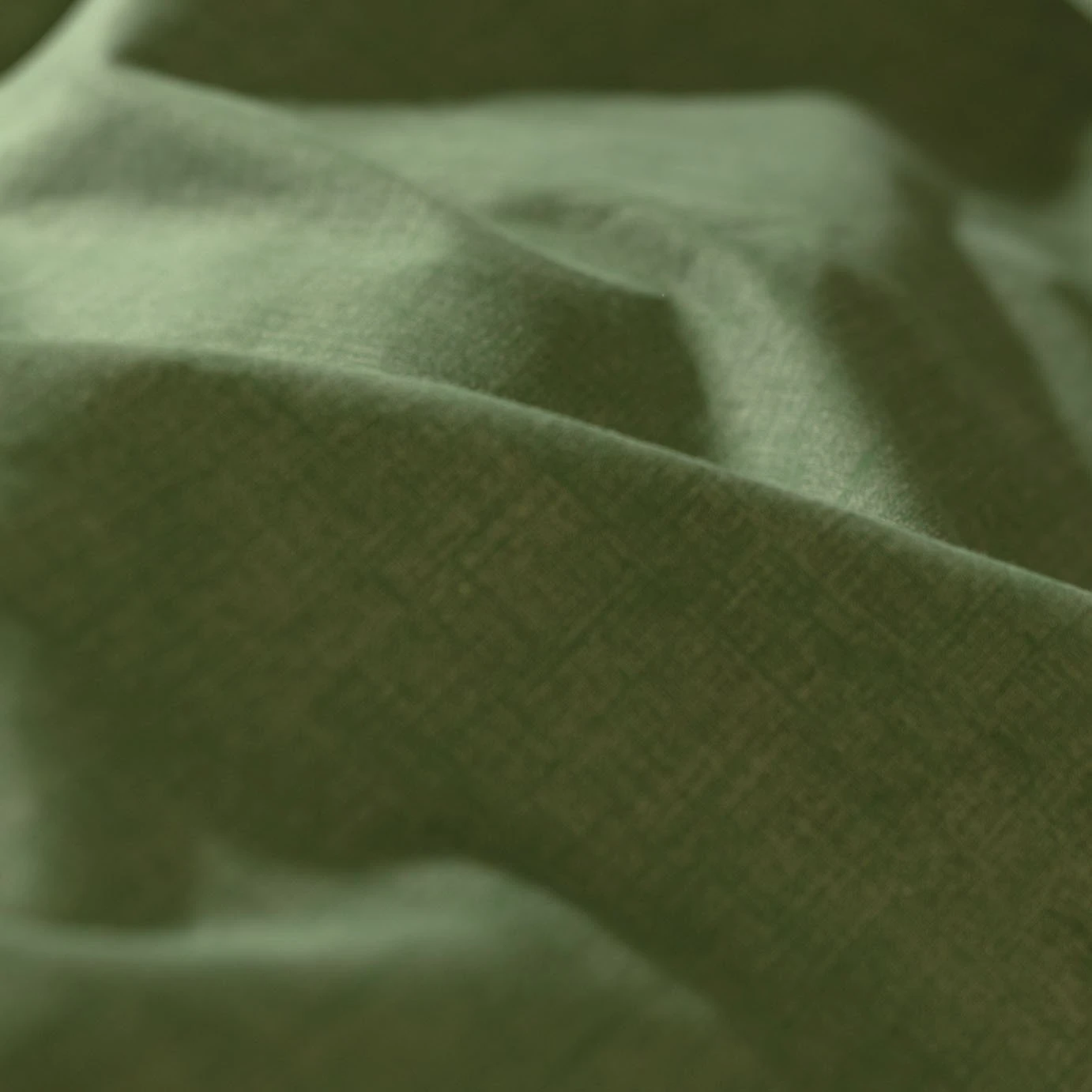 Habitat Cotton Textured Plain Green Bedding Set - Single 8 Habitat Cotton Textured Plain Green Bedding Set - Single - Image 6