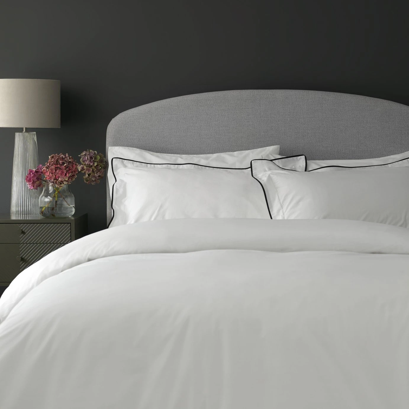Habitat Cotton 200TC Oxford Edge White Bedding Set - Single 3 Habitat Cotton 200TC Oxford Edge White Bedding Set - Single
