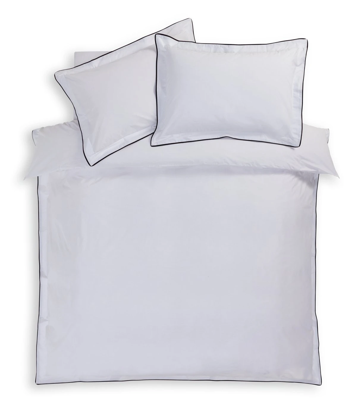 Habitat Cotton 200TC Oxford Edge White Bedding Set - Single 5 Habitat Cotton 200TC Oxford Edge White Bedding Set - Single - Image 3