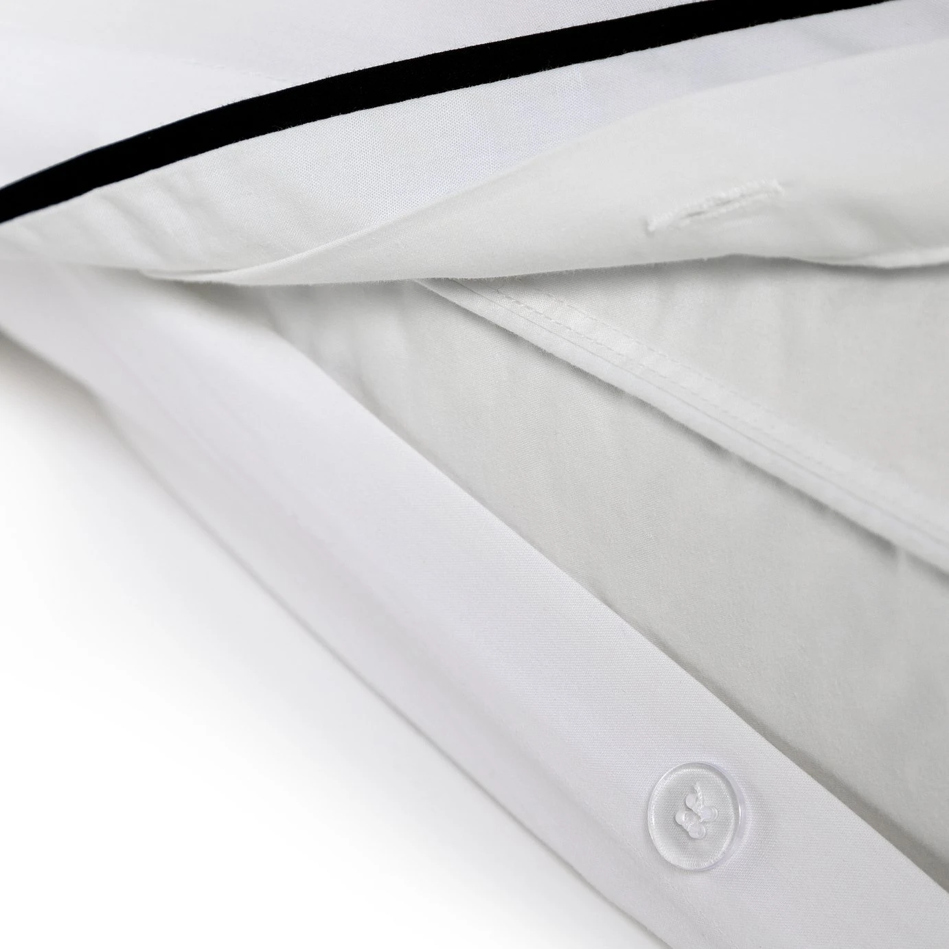 Habitat Cotton 200TC Oxford Edge White Bedding Set - Single 6 Habitat Cotton 200TC Oxford Edge White Bedding Set - Single - Image 4