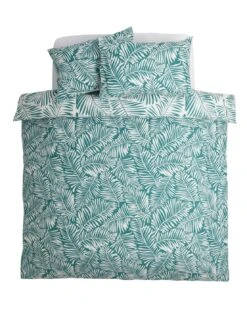 Habitat Abstract Green Leaf & White Bedding Set - Single 12 Habitat Abstract Green Leaf & White Bedding Set - Single -Habitat 9593226 R Z001A