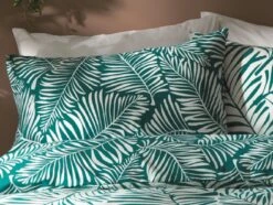Habitat Abstract Green Leaf & White Bedding Set - Single 15 Habitat Abstract Green Leaf & White Bedding Set - Single -Habitat 9593226 R Z003C