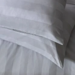 Habitat Cotton 400TC Sateen Stripe Grey Bedding Set - Double 11 Habitat Cotton 400TC Sateen Stripe Grey Bedding Set - Double -Habitat 9595145 R Z003A