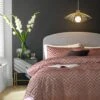 Habitat Geo Velvet Blush Pink Bedding Set - Single 1 Habitat Geo Velvet Blush Pink Bedding Set - Single -Habitat 9602447 R Z001A