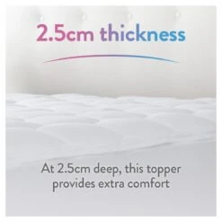 Slumberdown Climate Comfort Mattress Topper - Single -Habitat 9605602 R Z006A