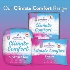 Slumberdown Climate Comfort Mattress Topper - Single -Habitat 9605602 R Z014A