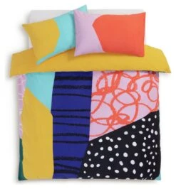 Habitat Panel Print Multicolour Bedding Set - Single 11 Habitat Panel Print Multicolour Bedding Set - Single -Habitat 9613656 R Z002A
