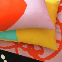 Habitat Panel Print Multicolour Bedding Set - Single 12 Habitat Panel Print Multicolour Bedding Set - Single -Habitat 9613656 R Z003A