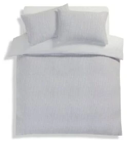 Habitat Cotton Matelassé Grey Bedding Set - Double -Habitat 9627886 R Z002A