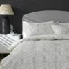 Habitat Cotton 200TC Geo Silver & Cream Bedding Set - Single 1 Habitat Cotton 200TC Geo Silver & Cream Bedding Set - Single -Habitat 9629152 R Z001A