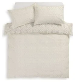 Habitat Cotton 200TC Geo Silver & Cream Bedding Set - Single 13 Habitat Cotton 200TC Geo Silver & Cream Bedding Set - Single -Habitat 9629152 R Z004A